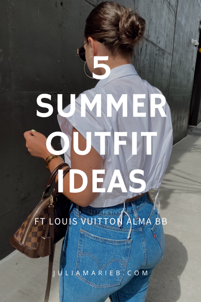 5 WAYS TO WEAR LOUIS VUITTON ALMA BB FOR SUMMER http://www.juliamarieb.com/2020/06/21/5-ways-to-style-louis-vuitton-alma-bb-for-summer-|-the-rule-of-5/ @julia.marie.b