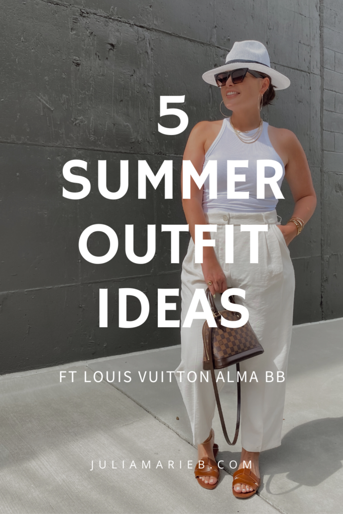 5 WAYS TO WEAR LOUIS VUITTON ALMA BB FOR SUMMER http://www.juliamarieb.com/2020/06/21/5-ways-to-style-louis-vuitton-alma-bb-for-summer-|-the-rule-of-5/ @julia.marie.b