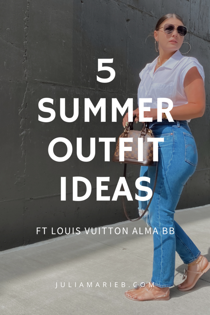 5 WAYS TO STYLE LOUIS VUITTON ALMA BB FOR SUMMER