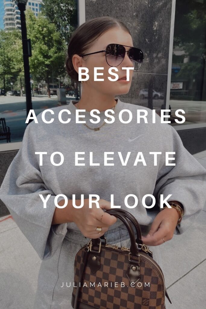 BEST ACCESSORIES TO ELEVATE YOUR LOOK 2020: http://www.juliamarieb.com/2020/08/16/best-accessories-to-elevate-your-look-2020/ | @julia.marie.b