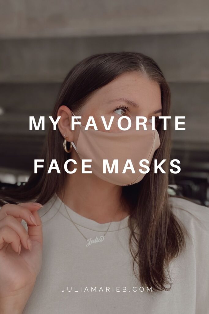 THE BEST LIGHTWEIGHT BREATHABLE FACE MASKS & HOW TO STYLE THEM: http://www.juliamarieb.com/2020/09/06/face-masks-but-make-it-fashion/ | @julia.marie.b