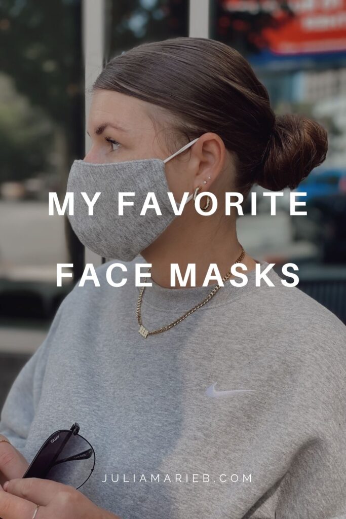 THE BEST LIGHTWEIGHT BREATHABLE FACE MASKS & HOW TO STYLE THEM: http://www.juliamarieb.com/2020/09/06/face-masks-but-make-it-fashion/ | @julia.marie.b