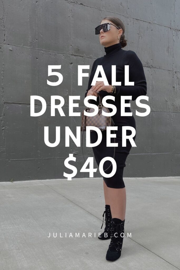 5 FALL DRESSES UNDER $40: http://www.juliamarieb.com/2020/10/18/5-fall-dresses/ | @julia.marie.b