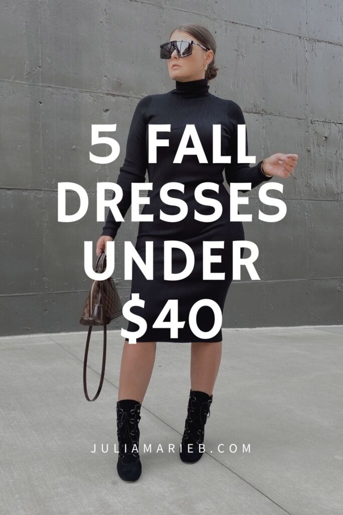5 FALL DRESSES UNDER $40: http://www.juliamarieb.com/2020/10/18/5-fall-dresses/ | @julia.marie.b