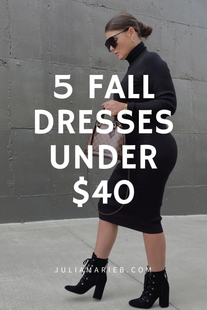 5 FALL DRESSES UNDER $40: http://www.juliamarieb.com/2020/10/18/5-fall-dresses/ | @julia.marie.b