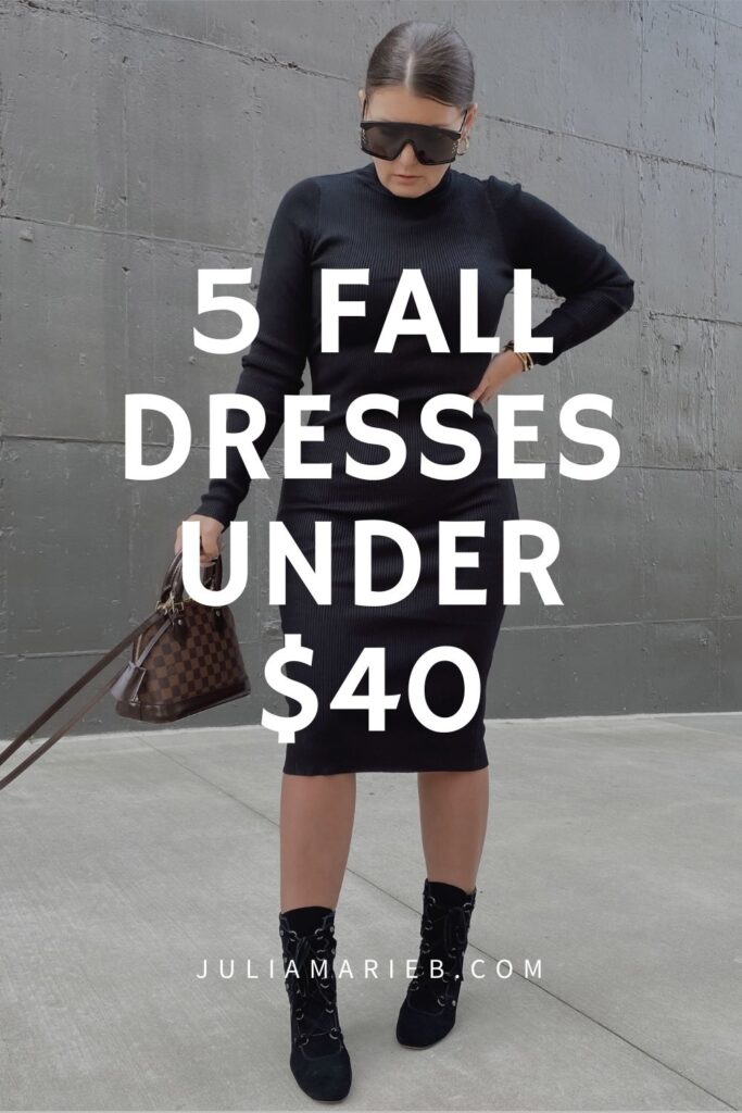 5 FALL DRESSES UNDER $40: http://www.juliamarieb.com/2020/10/18/5-fall-dresses/ | @julia.marie.b