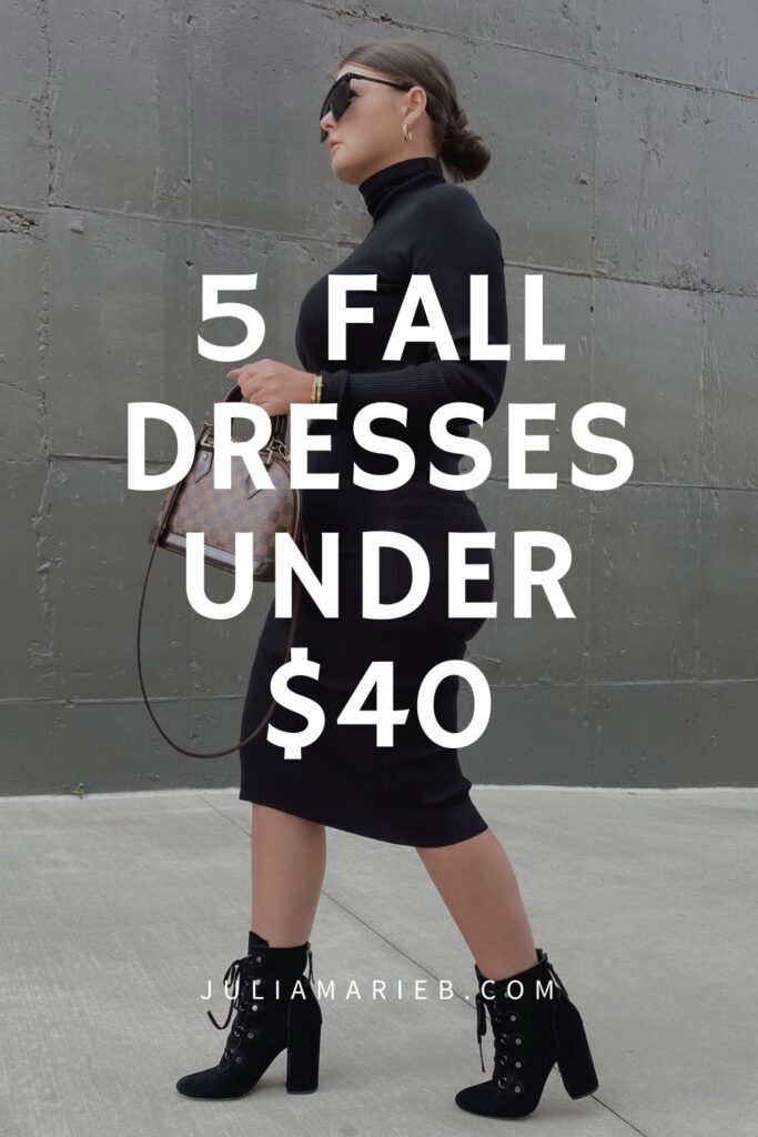 5 FALL DRESSES UNDER $40: http://www.juliamarieb.com/2020/10/18/5-fall-dresses/ | @julia.marie.b