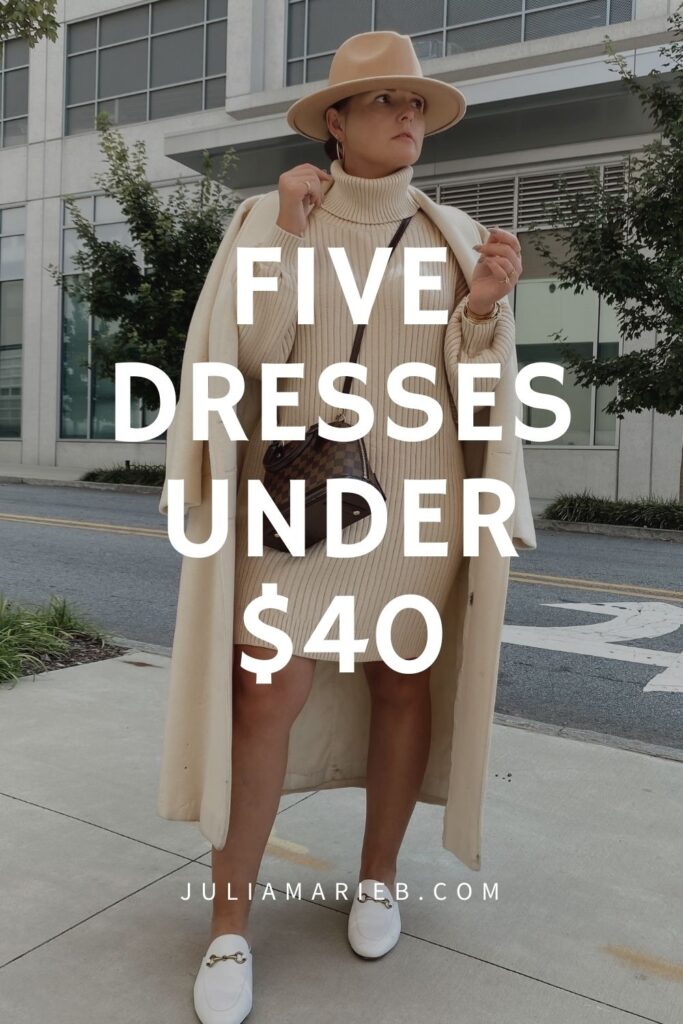 5 FALL DRESSES UNDER $40: http://www.juliamarieb.com/2020/10/18/5-fall-dresses/ | @julia.marie.b