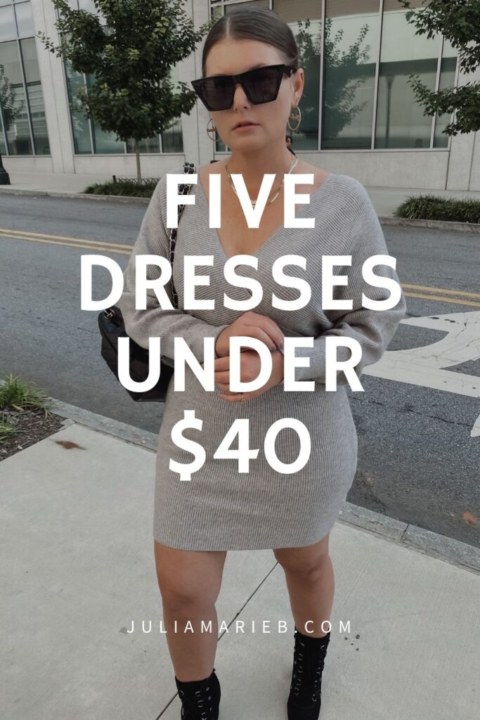 5 FALL DRESSES UNDER $40: http://www.juliamarieb.com/2020/10/18/5-fall-dresses/ | @julia.marie.b