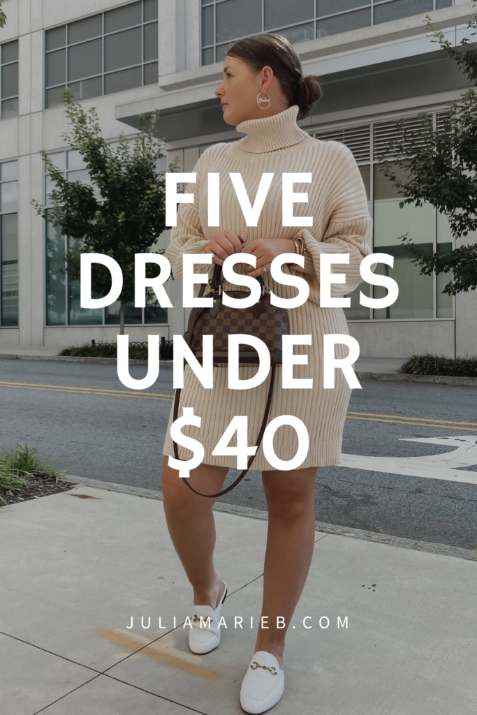 5 FALL DRESSES UNDER $40: http://www.juliamarieb.com/2020/10/18/5-fall-dresses/ | @julia.marie.b