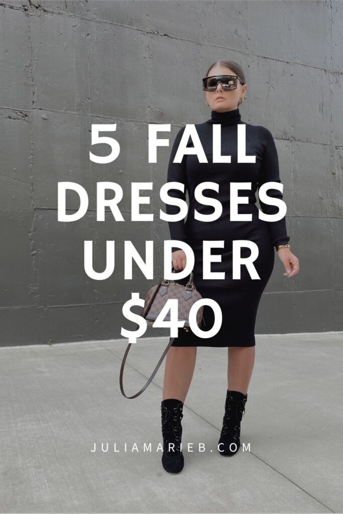 5 FALL DRESSES UNDER $40: http://www.juliamarieb.com/2020/10/18/5-fall-dresses/ | @julia.marie.b