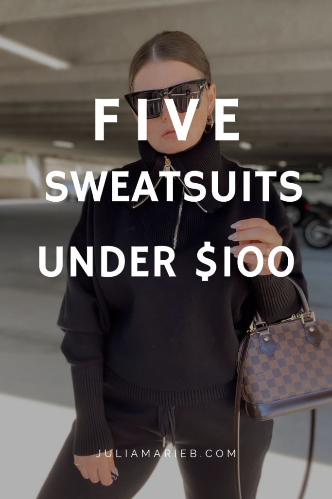 7 SWEATSUITS UNDER $100: http://www.juliamarieb.com/2020/10/11/sweatsuits-under-$100/ | @julia.marie.b