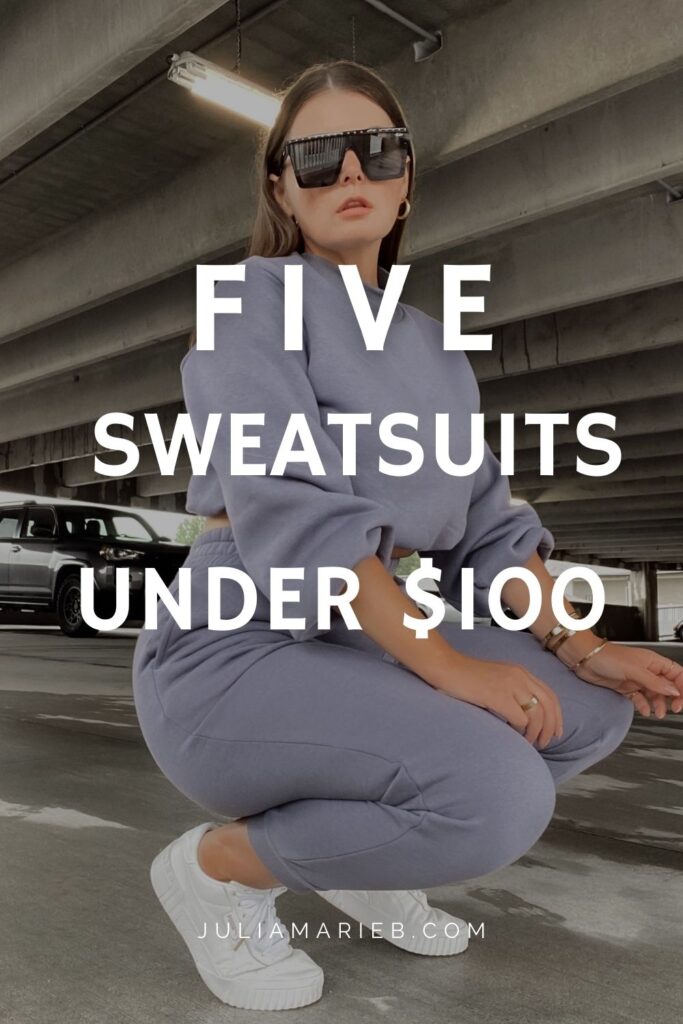 7 SWEATSUITS UNDER $100: http://www.juliamarieb.com/2020/10/11/sweatsuits-under-$100/ | @julia.marie.b