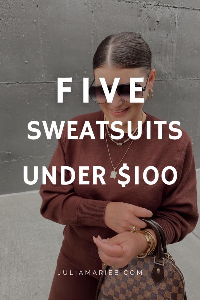 7 SWEATSUITS UNDER $100: http://www.juliamarieb.com/2020/10/11/sweatsuits-under-$100/ | @julia.marie.b