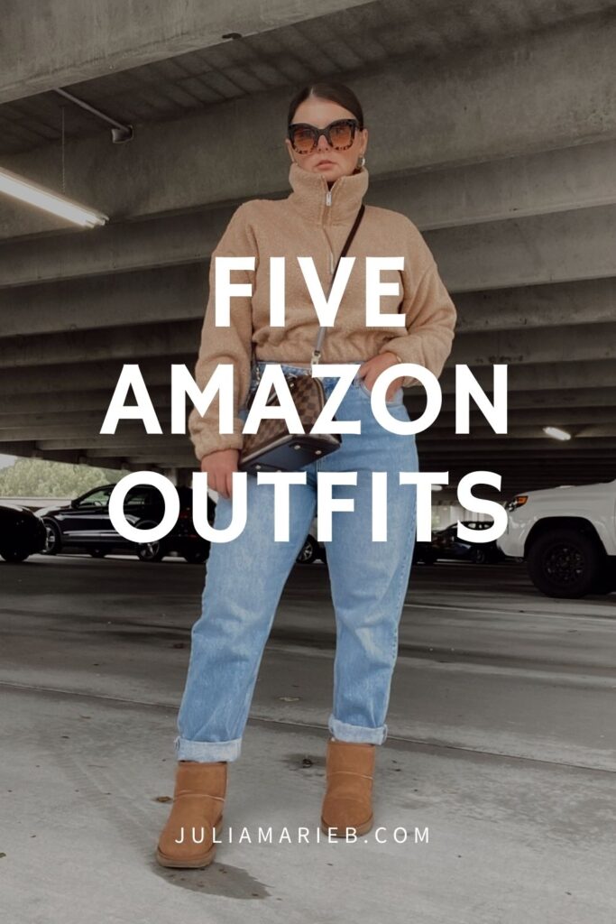 5 FALL OUTFITS IDEAS FROM AMAZON: http://www.juliamarieb.com/2020/11/01/5-amazon-fall-outfits/. | @julia.marie.b