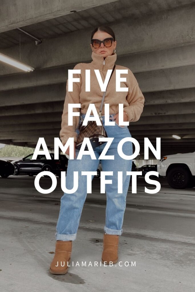 5 FALL OUTFITS IDEAS FROM AMAZON: http://www.juliamarieb.com/2020/11/01/5-amazon-fall-outfits/. | @julia.marie.b