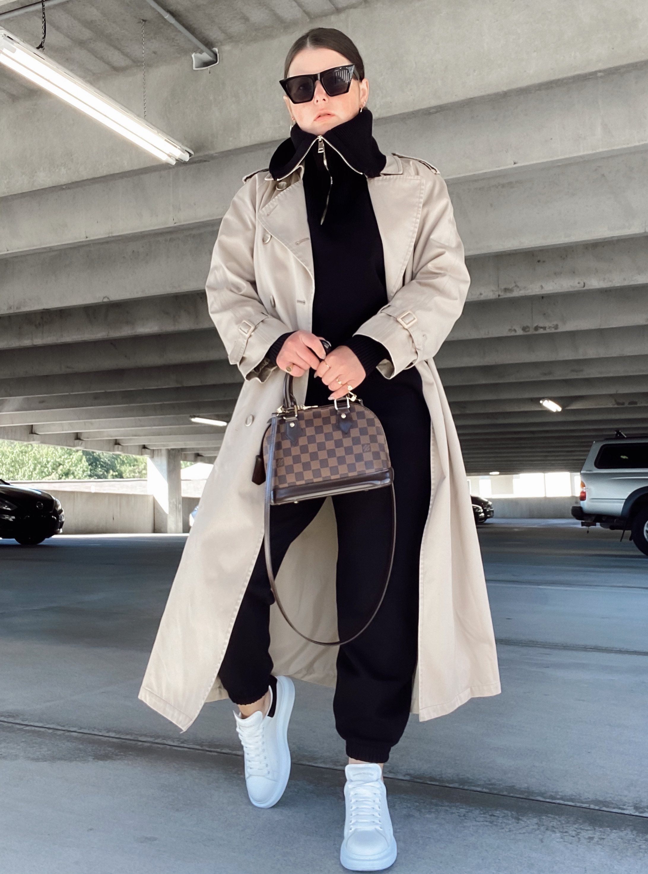 Louis Vuitton Monogram Canvas Trench Coat