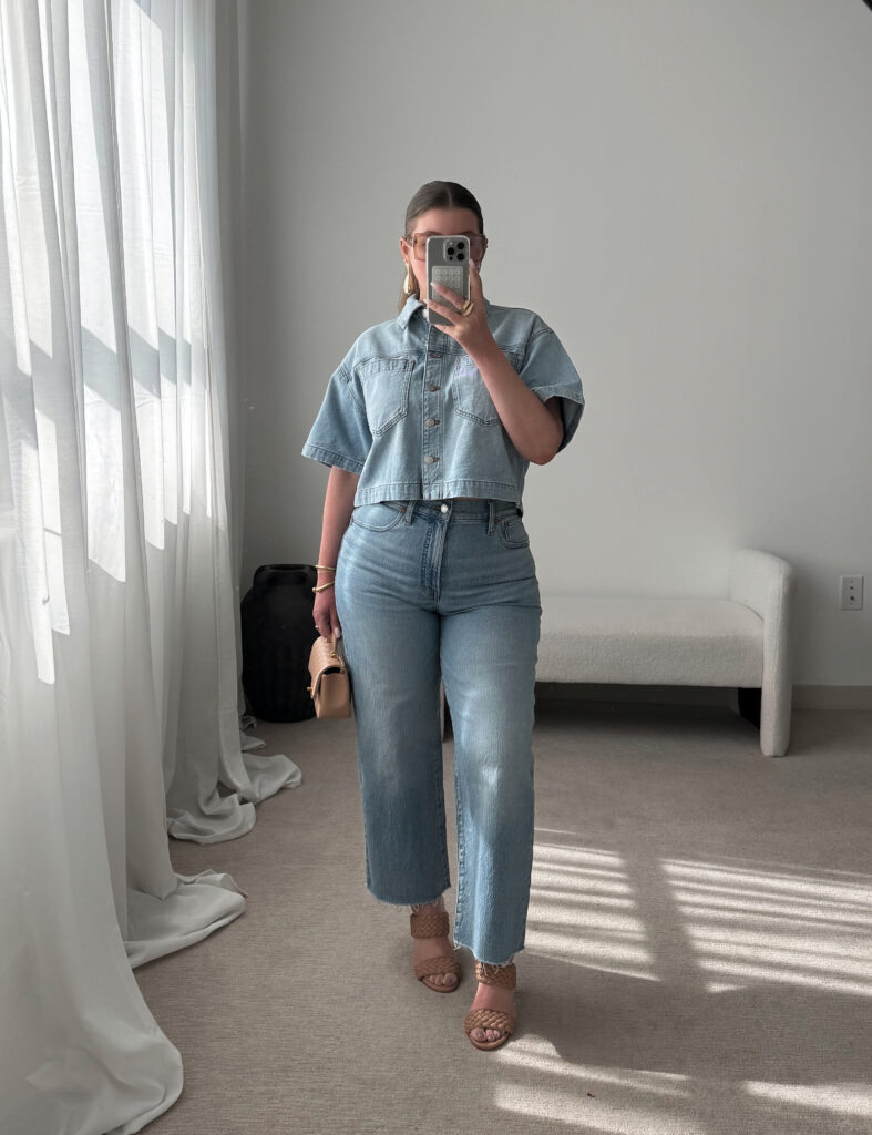 DENIM OUTFITS FOR SPRING: http://www.juliamarieb.com/2024/03/17/spring-outfits:-denim-sets,-dresses-&-jumpsuits/