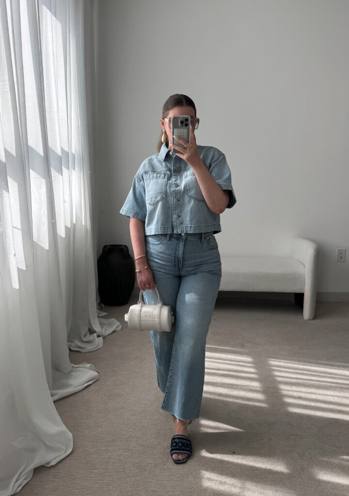 DENIM OUTFITS FOR SPRING: http://www.juliamarieb.com/2024/03/17/spring-outfits:-denim-sets,-dresses-&-jumpsuits/