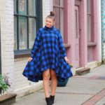 Fall Outfit: Buffalo Plaid Dress @julia.marie.b