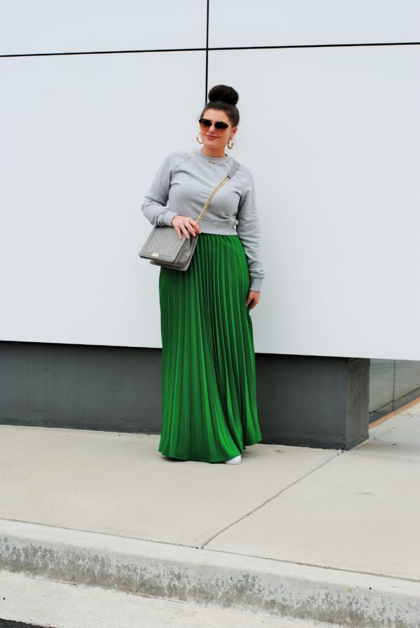 How to Transition Your Maxi Skirt from Winter to Spring