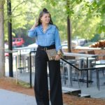 Wide leg High Waist pants to wear to work