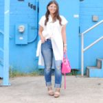 How to Style a White Top and Denim