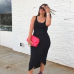 SUMMER FASHION: BLACK MAXI DRESS @julia.marie.b