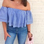 Summer Fashion: Jeans and OTS Top @julia.marie.b