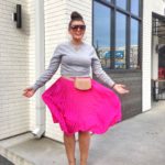 Fall Fashion: Pleated Midi Skirt @julia.marie.b