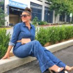 Fall Fashion: Denim Coverall Jumpsuit @julia.marie.b