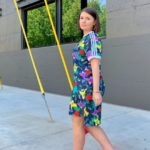 ADIDAS ORIGINALS FLORAL SPRING DRESS @julia.marie.b