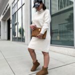 5 WAYS TO WEAR UGG CLASSIC MINI BOOTS. SEE ALL 5 HERE: http://www.juliamarieb.com/2019/10/03/rule-of-5:-5-ways-to-style-classic-ugg-mini-boots/ @julia.marie.b