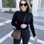 5 WAYS TO WEAR YUMMIE SHAPER MOCK TURTLENECK BODYSUIT: http://www.juliamarieb.com/2019/12/12/5-ways-to-style-yummie-black-mock-turtleneck-bodysuit-|-the-rule-of-5/ | @julia.marie.b