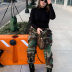 FALL STREET STYLE OUTFIT: THRIFTED MILITARY CAMP PANTS: http://www.juliamarieb.com/2020/01/14/fall-street-style-outfit:-military-camo-pants/ | @julia.marie.b