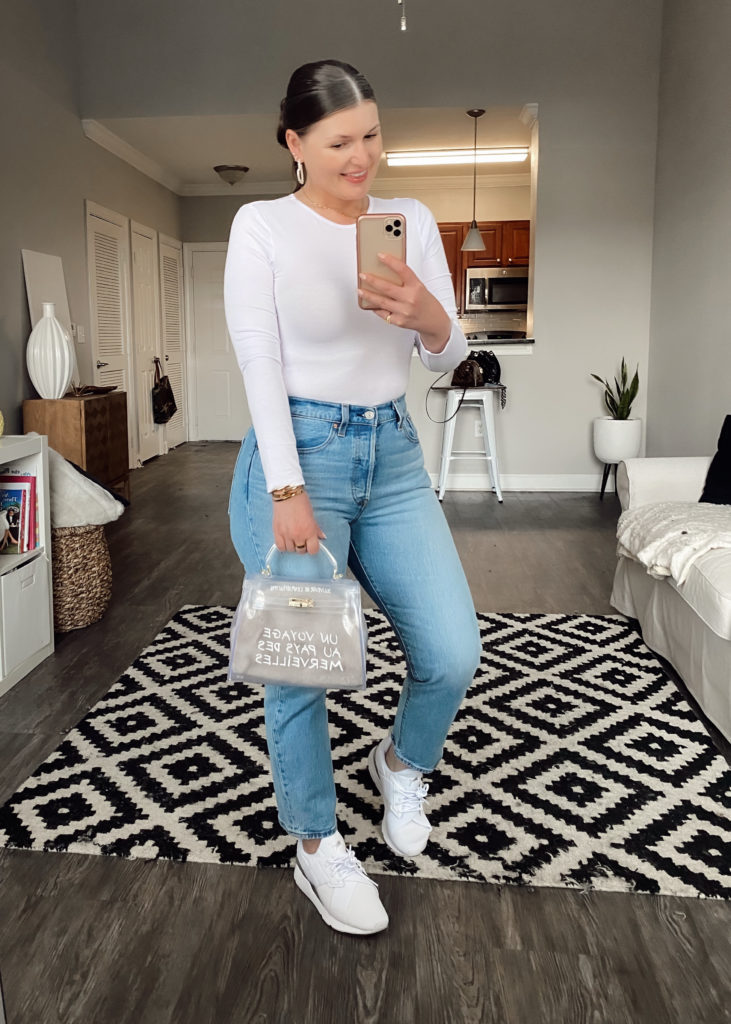 5 WAYS TO WEAR LEVI'S WEDGIE JEANS | THE RULE OF 5