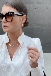 BEST NAME NECKLACES FOR SUMMER: http://www.juliamarieb.com/2021/05/19/sjm-summer-collection/. @julia.marie.b