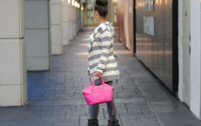 Cozy Striped Cardigan