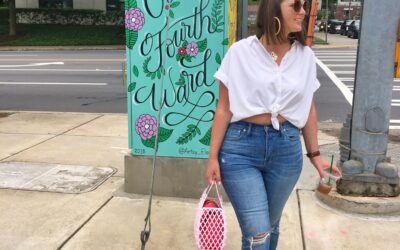 Summer Fashion: White Top and Slim Boy Jeans