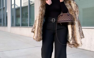 QUALITY OVER QUANTITY | CHIC WORKWEAR: HIGH WAIST WIDE LEG TROUSERS