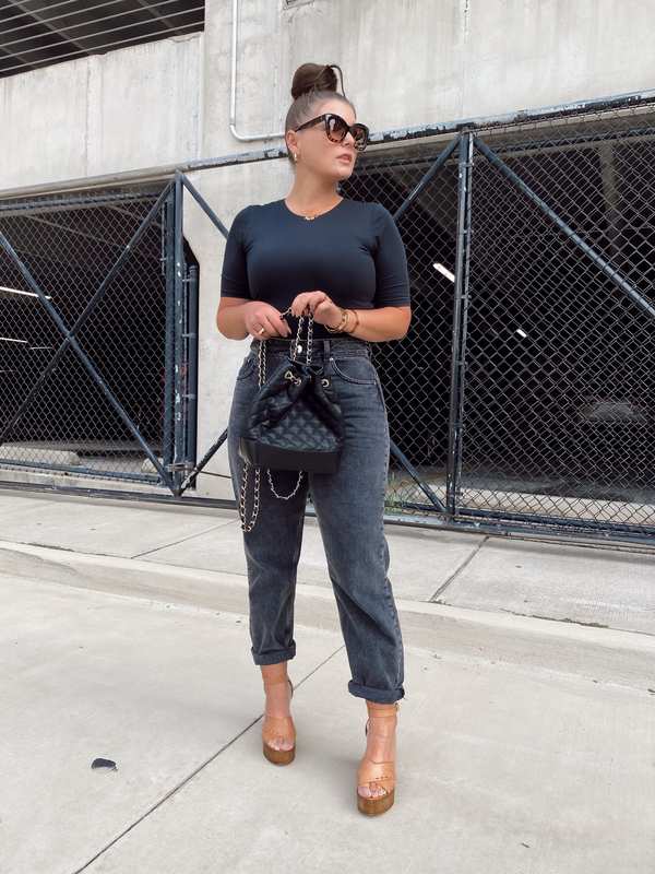 5 WAYS TO WEAR BLACK JEANS FOR SUMMER | THE RULE OF 5