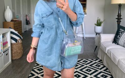 8 WAYS TO WEAR A DENIM DRESS: THE RULE OF 5