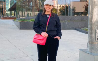 FALL FASHION: VELVET JOGGER SET