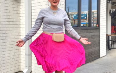 Fall Fashion: Pleated Midi Skirt