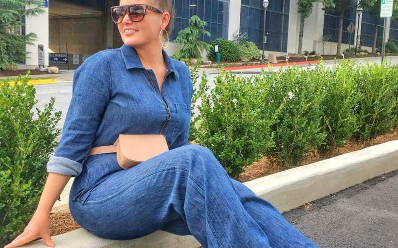 Fall Fashion: Denim Coverall Jumpsuit