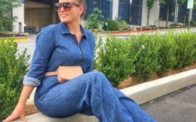 Fall Fashion: Denim Coverall Jumpsuit