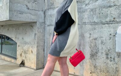 WINTER STYLE: OVERSIZED SWEATER DRESS