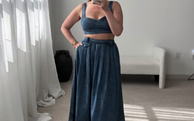 SPRING OUTFITS: DENIM SETS, DRESSES & JUMPSUITS