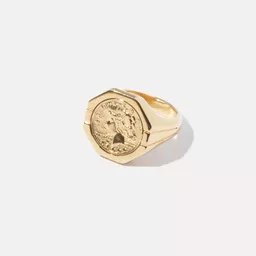 Coin Signet Ring from Miranda Frye