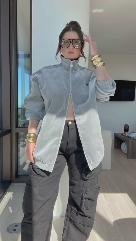 Oversized Track Jacket